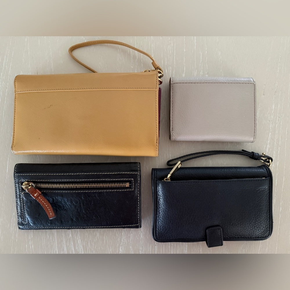Tory Burch/D&B/Marc Jacobs Designer Wallets and Wristlets Bundle Set - Picture 3 of 8